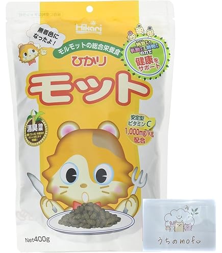 Amazon | ひかりモット 400g 1袋 モルモットの総合栄養食 ビタミンC 消